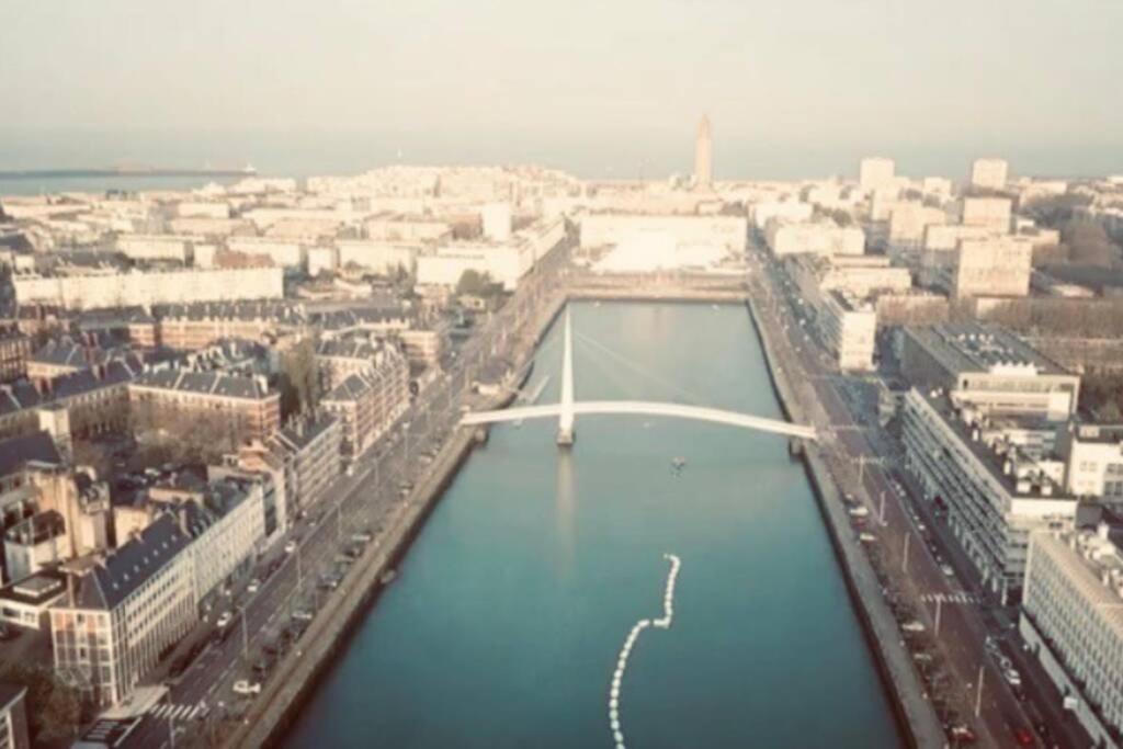לה האברה Les Delices Du Havre 15 Min Du Centre Ville Et De La Mer מראה חיצוני תמונה