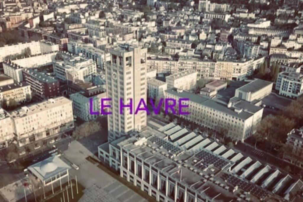 לה האברה Les Delices Du Havre 15 Min Du Centre Ville Et De La Mer מראה חיצוני תמונה